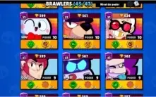 Conta Brawl Stars - 26.000 troféus - 45/47 brawlers