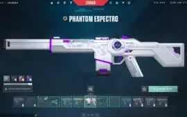 Vendo conta valorant platina/ diamond com bastante skin