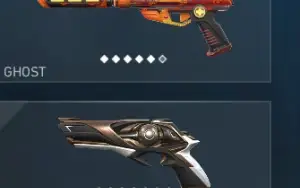 Vendo conta valorant platina/ diamond com bastante skin