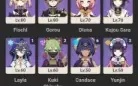 Conta Genshin Impact Endgame com vários personagens Meta