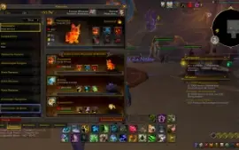 Conta wow com torre dos magos druid