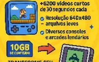 PROMOÇÃO DE NATAL 🎮 Canal de RetroGames !!PRONTO!!🎮