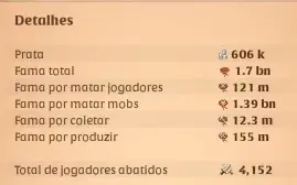 Conta Completa 1.7b de Fama (4 Coletas T8)