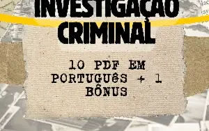 Jogo - Investigação Criminal - 10 PDF's + bonus