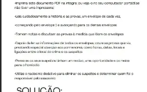 Jogo - Investigação Criminal - 10 PDF's + bonus