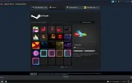 A MELHOR CONTA STEAM DA DF! (NÍVEL 61) MUITAS SKINS