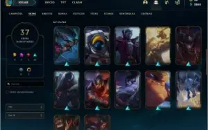 CONTA LOL PRATA 1 , 40 SKINS , 90 CHAMPIONS (ex OURO)