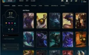 CONTA LOL PRATA 1 , 40 SKINS , 90 CHAMPIONS (ex OURO)
