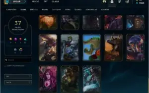 CONTA LOL PRATA 1 , 40 SKINS , 90 CHAMPIONS (ex OURO)