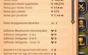 Vendo Conta pro Albion Online, muito boa para HCE/DG Avalon