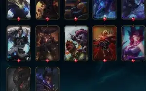 Conta league of legends 215 skins + Todos os campeões