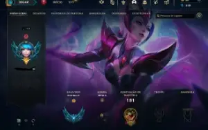 CONTA DE LOL PLATINA 78% DE WIN RATE - SEM RISCO DE BANIMENT