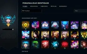 CONTA DE LOL PLATINA 78% DE WIN RATE - SEM RISCO DE BANIMENT