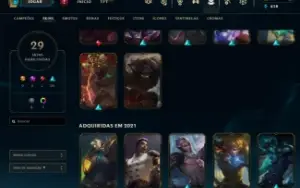 CONTA DE LOL PLATINA 78% DE WIN RATE - SEM RISCO DE BANIMENT