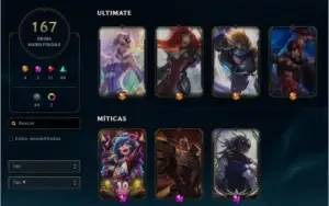 CONTA LOL (E-MAIL NÃO VERIFICADO) NIVEL 285 (CONTA RARA)