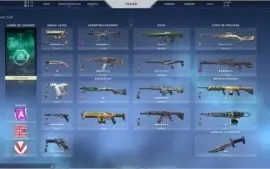 Vendo conta Valorant Varias coleções de Skins