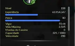 Conta PXG  (Serv:Cosmic) . LvL 158 Com Vários pokes 50+