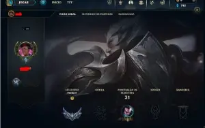 Conta upada a mão unranked level 30 - full acesso
