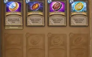 Hearthstone: Conta com 356 cards lendárias e 83000 Pó Arcano
