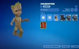 Conta Fortnite | 86 Skins | Chewbacca | Entrega automática!