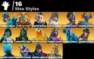Conta Fortnite | 86 Skins | Chewbacca | Entrega automática!
