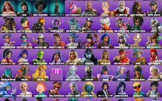 Conta Fortnite | 86 Skins | Chewbacca | Entrega automática!