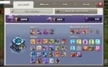 Conta Clash Of Clans CV13 Com tropas full, so falta os muros
