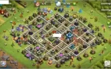 Conta Clash Of Clans CV13 Com tropas full, so falta os muros