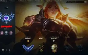 Conta Diamante 2 LoL