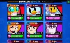 BRAWL STARS +15K DE TROFÉUS FALTANDO APENAS O SANDY.