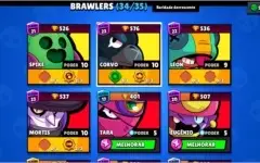 BRAWL STARS +15K DE TROFÉUS FALTANDO APENAS O SANDY.