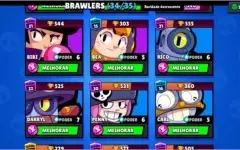 BRAWL STARS +15K DE TROFÉUS FALTANDO APENAS O SANDY.