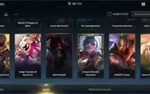 CONTA MESTRE + PASSES ATUAIS + VÁRIAS SKINS