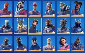 Conta fornite com salve o mundo e mais de 895 cosméticos.