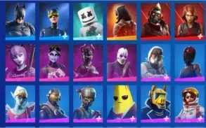 Conta fornite com salve o mundo e mais de 895 cosméticos.
