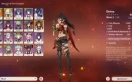 Genshin Impact - Na - Ar44 - Nahida c1 + assinatura rank 2
