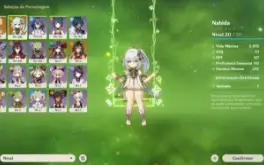 Genshin Impact - Na - Ar44 - Nahida c1 + assinatura rank 2