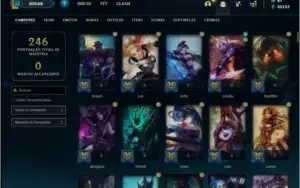 Conta prata 4 MONO SUP com TODOS os champs e 90 skins