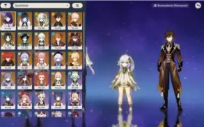 AR 58 - 9 armas 5* - 13 personagens de Banner exclusivo.