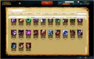 Conta de LOL C / 103 campeões criada na Season 3 / 26 SKINS.