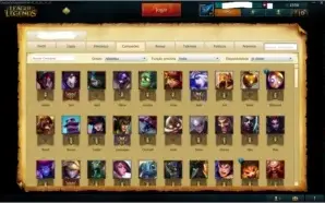 Conta de LOL C / 103 campeões criada na Season 3 / 26 SKINS.
