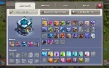 Conta CV 13 quase full Clash of Clans