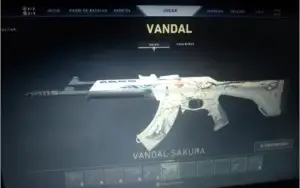 conta valorant cheia de skins