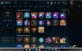 Conta  de  legue of legends