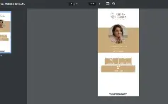 Cartão de Visita digital em PDF com links clicáveis