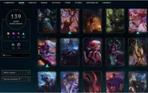 Conta League of legends - D1