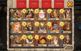 Castle Clash: Pelotão Valente 140k