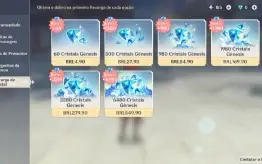 PROMOÇÃO Conta Top Genshin Impact 