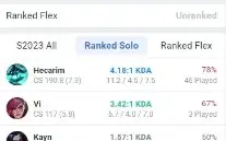 Conta Diamante 1 75% Winrate