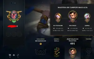 Vendo Conta Lol Full Acesso, 135 Campeões, 47 Skins